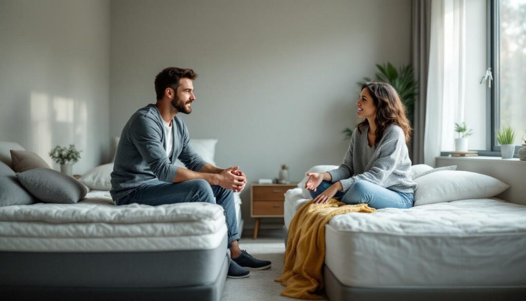 vous hésitez entre un matelas ferme ou souple ? découvrez nos conseils pour bien choisir selon votre morphologie, vos besoins et habitudes de sommeil.