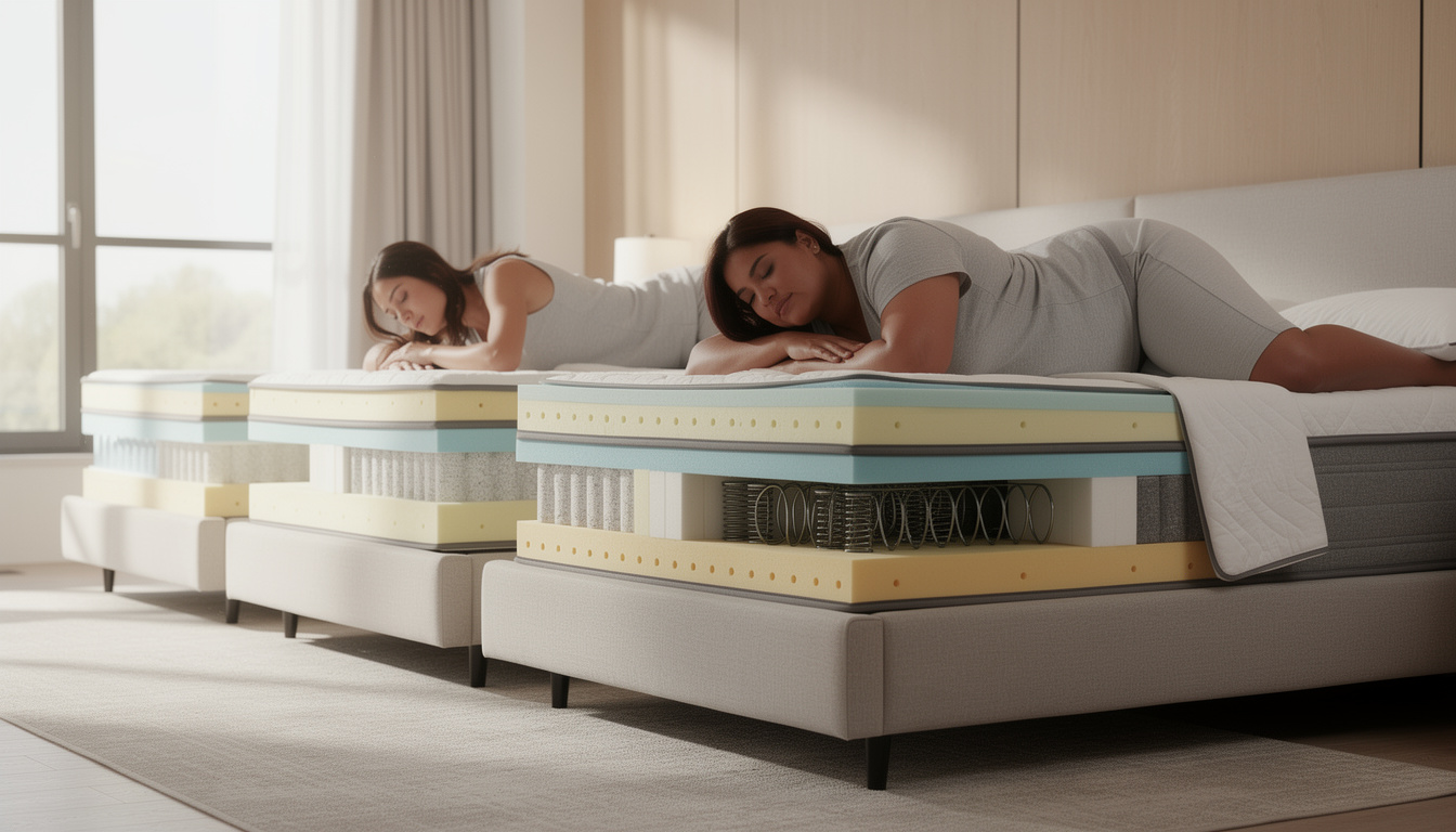 découvrez comment le poids corporel impacte le choix du matelas idéal pour un confort et un soutien adaptés à vos besoins.