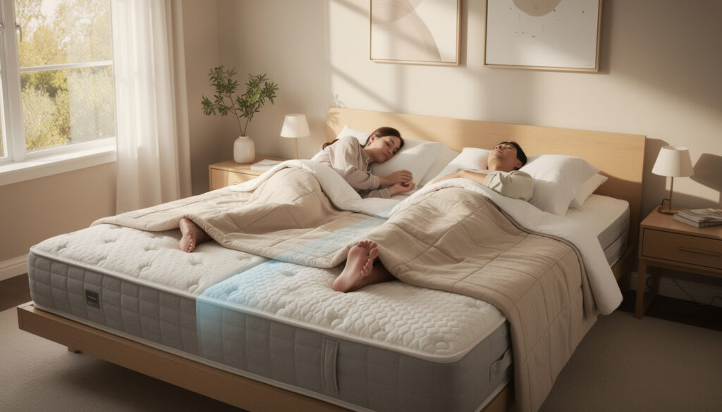 découvrez comment choisir le matelas idéal pour les couples ayant des besoins de confort différents, afin d'assurer des nuits paisibles et reposantes pour chacun.